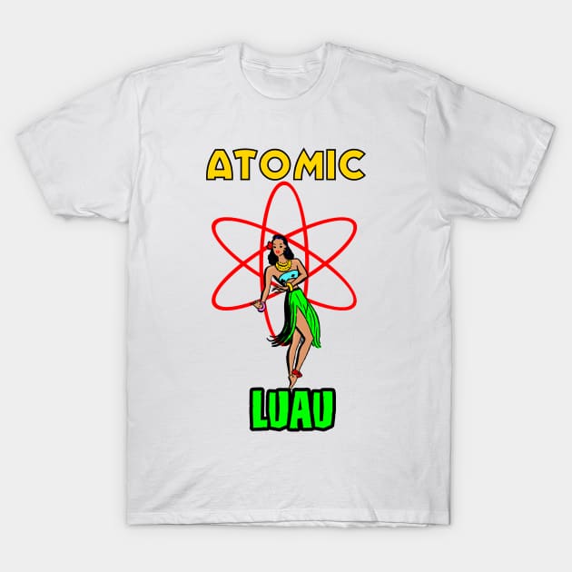 Atomic Luau Logo: IN COLOR T-Shirt by Atomic Luau Pop Emporium